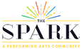 the Spark performing arts community logo