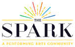 the Spark performing arts community logo