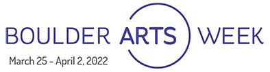 Boulder Arts Week logo