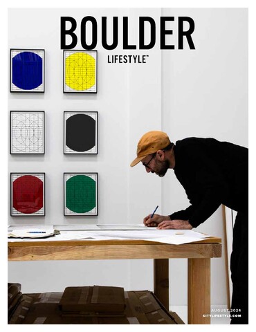 August 2024 cover of Boulder Lifestyle magazine