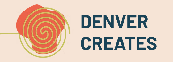 the logo for Denver Creates